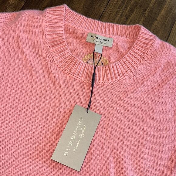 Burberry Archive Logo Cashmere sweater NWT, Medium - Picture 4 of 6